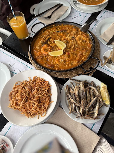 Authentic paella
